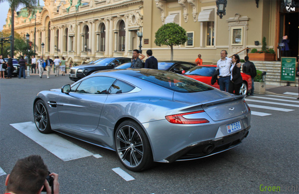 Gespot: Aston Martin Vanquish te Monaco