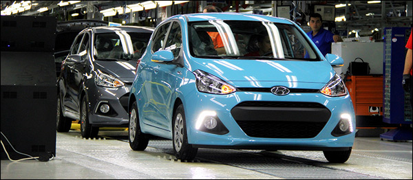 Productie Hyundai i10 gestart in Izmit, Turkije