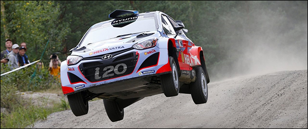 Hyundai i20 WRC kan vliegen