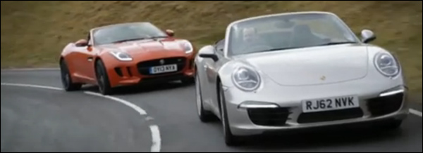 Jaguar F-Type S vs Porsche 911