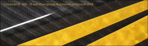 Koenigsegg Geneva 2013 Teaser