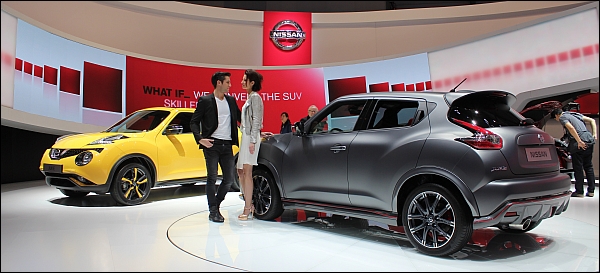 Nieuwe Nissan Juke - Autosalon Geneve 2014 Live