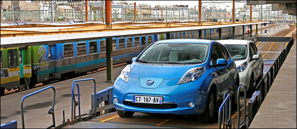Nissan Leaf SNCF