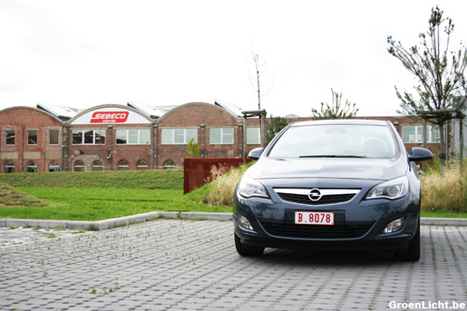 Opel Astra rijtest