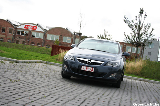 Opel Astra rijtest