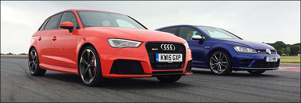 Poll: Audi RS3 Sportback vs Volkswagen Golf R 