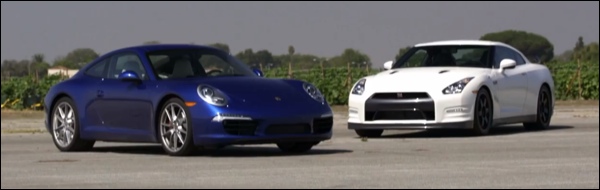 Porsche 911 Carrera S vs Nissan GT-R