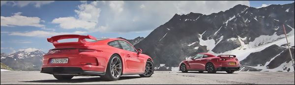 Porsche 911 GT3 vs Mclaren MP4-12C vs Nissan GT-R