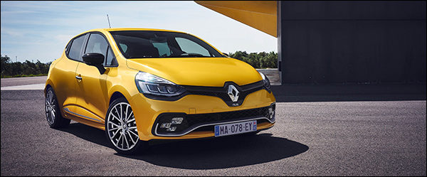 Officieel: Renault Clio RS facelift (2016)