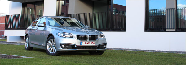 Rijtest - BMW 5-Reeks - 518d - Glaciersilber - Luxury Line