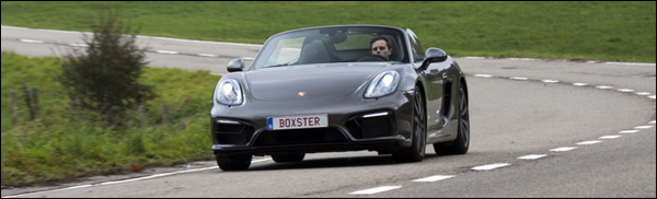 Rijtest - Porsche Boxster GTS - Header