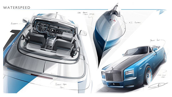Rolls Royce Phantom Drophead Coupe Bespoke Waterspeed Collection