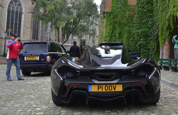 Top Gear test de McLaren P1 in Brugge
