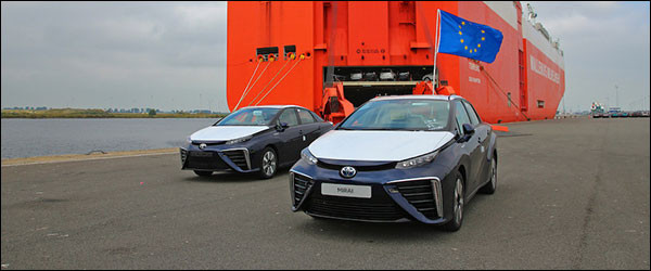 Toyota Mirai arriveert in België! [waterstof]