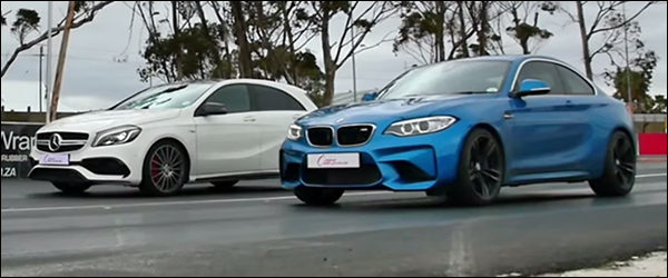 Dragrace: BMW M2 Coupé vs Mercedes-AMG A45