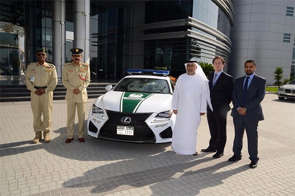 Dubai Police Force - Lexus RC F