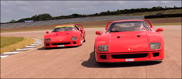 Video: Ferrari F40 vs Ferrari F40