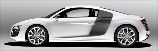 Audi R8 V10 Wit