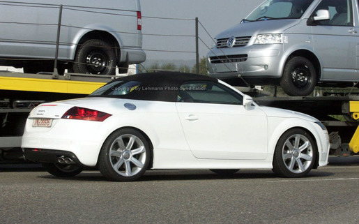 Audi TT-S Spyshot