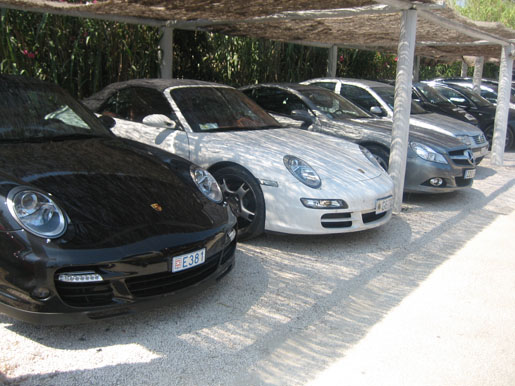 Porsche 911 + Mercedes SL St. Tropez