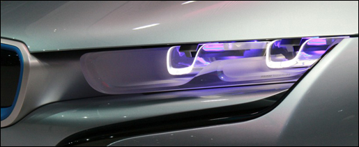 BMW i8 laser light