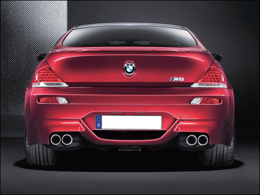 BMW M6 Achter