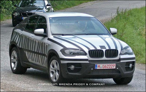 BMW X6 Spyshot