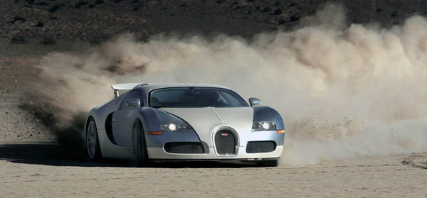 Bugatti_Veyron in Gerlach_Nevada