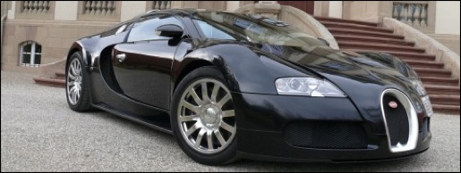 Bugatti Veyron Zwart Black