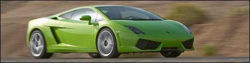 Hybride Lamborghini Groen