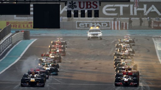 GP Abu Dhabi 2011 Start
