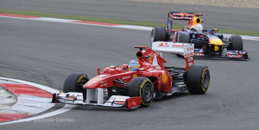 GP Duitsland 2011 Alonso - Vettel