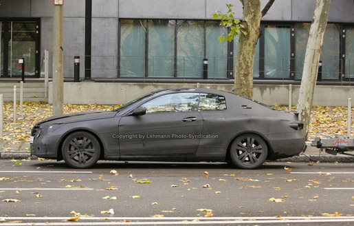 Mercedes CLK 2009 Spyshot