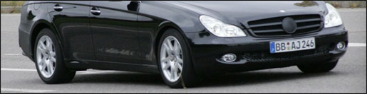 Mercedes CLS 2008 Spyshot