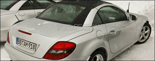 Mercedes SLK glazen dak glass roof