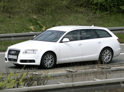 Spyshots: Audi A6 Avant Facelift