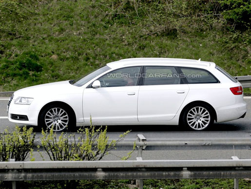 Spyshots: Audi A6 Avant Facelift