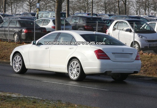 Spyshots: Mercedes S-klasse 2010