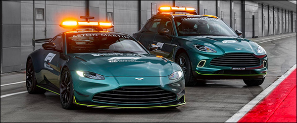 Aston Martin levert (ook) de F1 Safety Car (2021)