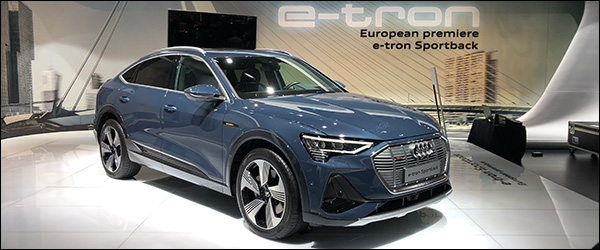 Autosalon Brussel 2020 live: Audi e-tron Sportback (Paleis 11)