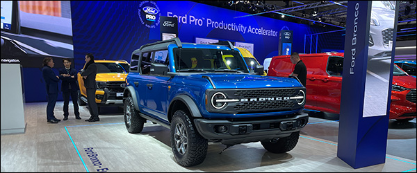 Autosalon Brussel 2023 live: Ford Bronco (Paleis 6)