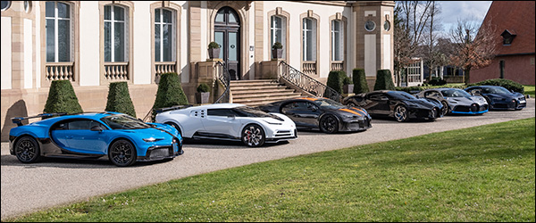 Zo ziet 33 miljoen euro aan exclusieve Bugatti Chiron’s eruit!