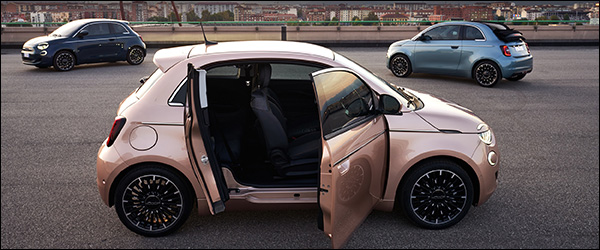 Officieel: Fiat 500e 3+1 (2020)