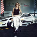 Heidi Klum doet het in een Maserati