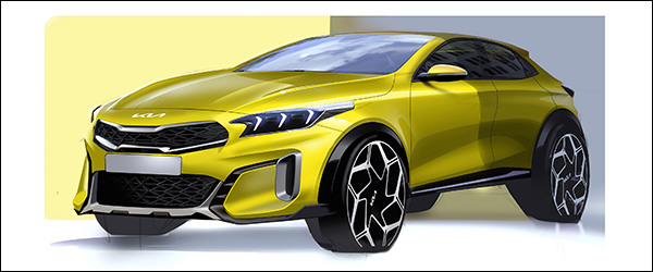 Teaser: Kia XCeed crossover facelift MHEV (2022)