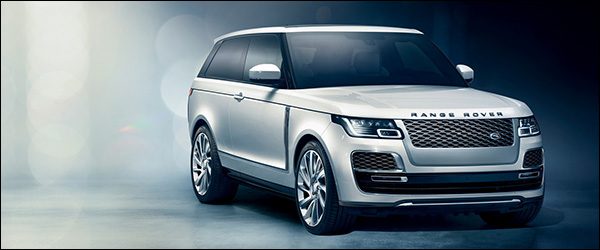 Officieel: Range Rover SV Coupe (2018)