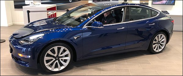 Belgische prijs Tesla Model 3 (2018): vanaf 58.800 euro
