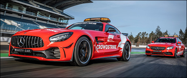 Nieuwe Mercedes-AMG GT R F1 Safety Car is rood (2021)