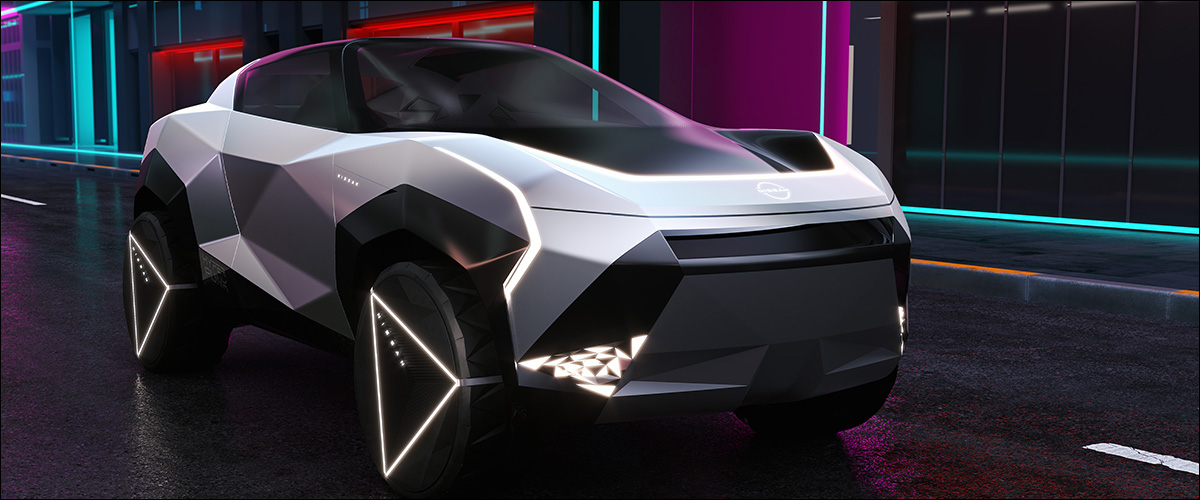 Officieel: Nissan Hyper Punk Concept EV crossover (2023)