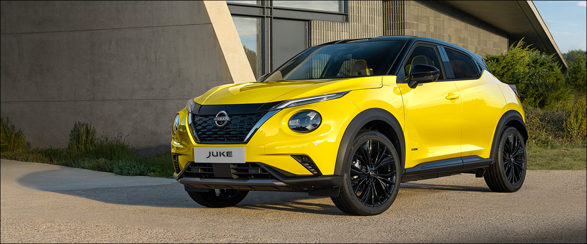 Officieel: Nissan Juke facelift update MY24 crossover Iconic Yellow N-Sport (2024)